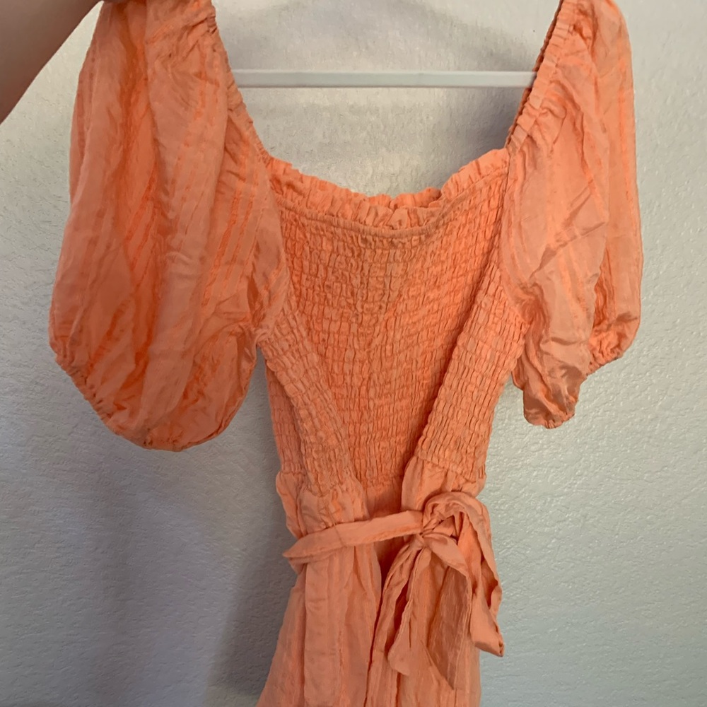 L Boutique romper peach